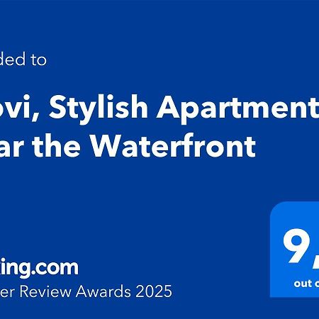 Niovi, Stylish Apartment Near The Waterfront Салоники Экстерьер фото
